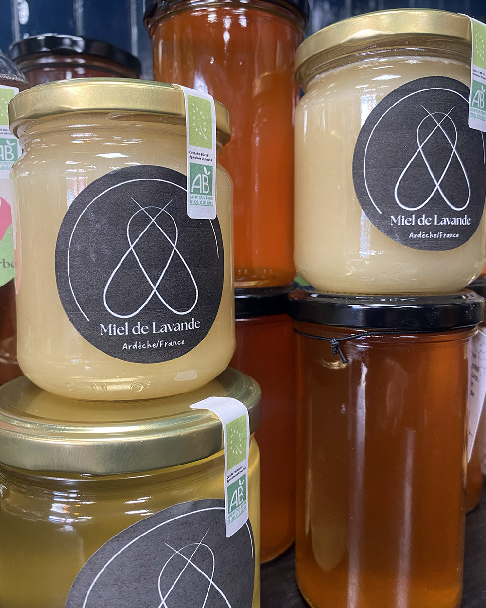Miel Ardèche chez La Valsoise
