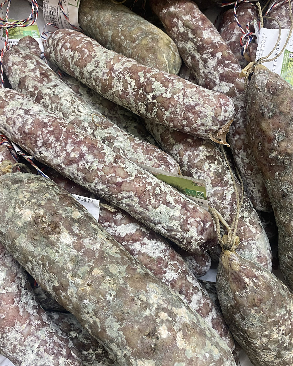 Vente de Saucissons à Vals-les-Bains Ardèche